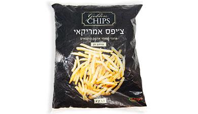 צ'יפס אמריקאי דק Golden CHIPS